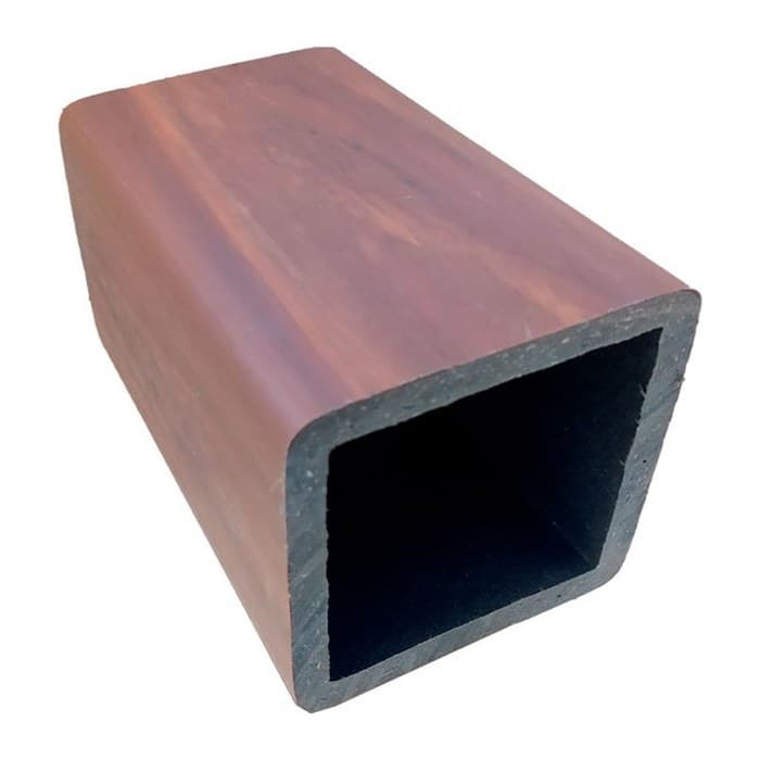 Coluna 120 × 120 mm, Ipê · Sem reforço · 3 m