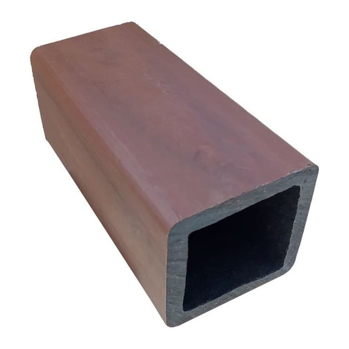 Coluna 90 × 90 mm, Ipê · Sem reforço · 3 m