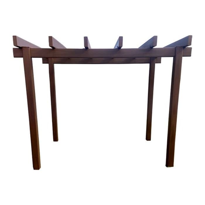 Pergolado 3,00 × 2,10 m, travessas retangulares